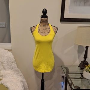 Lululemon Cool Racerback Yellow